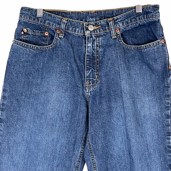Vntg Polo Jeans Co. Ralph Lauren Womens Saturday Jeans 8x31 Straight 100% Cotton - Picture 8 of 15